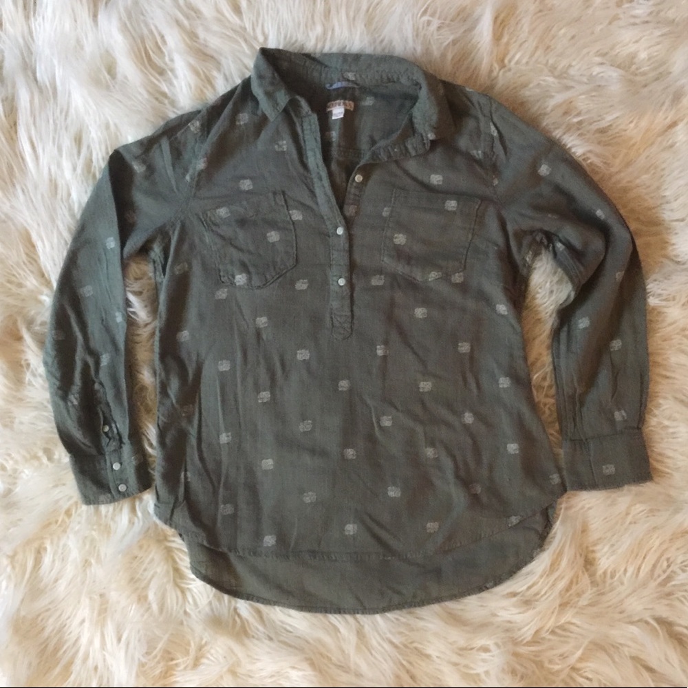 Merona Olive Green Tunic XL 🐘